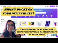 Video thumbnail for Cruising Ducks: STEP BY STEP HOW TO MAKE YOUR TAGS USING CANVA