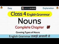 Video thumbnail for Class 4 Nouns | Types of Nouns class 4 | Class 4 English Grammar Nouns