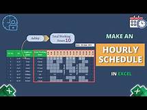 Video thumbnail for How to Create an Hourly Schedule
