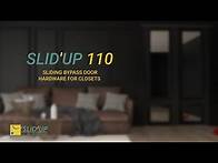 Video thumbnail for How to install sliding bypass door hardware for closets - SLID'UP 110 - SLID'UP by MANTION