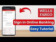 Video thumbnail for Wells Fargo Login | Sign Into Wells Fargo Online Banking