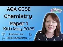 Video thumbnail for The Whole of AQA GCSE Chemistry Paper 1 | 19th May 2025