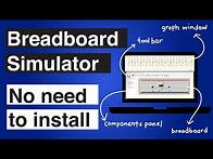 Video thumbnail for BreadBoard Simulator 01 How to download, install, and run the application