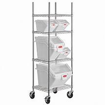 Video thumbnail for Rubbermaid® 18" x 24" Ingredient Bin Shelving Kit with 5 Shelf Ingredient Bins