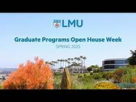 Video thumbnail for Spring 2025 Graduate Programs Open House: School Psychology, On-Campus and Online