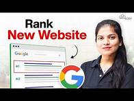 Video thumbnail for SEO Tips to Rank a NEW WEBSITE #1 on Google