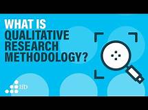 Video thumbnail for Qualitative research methodology I qualitative research methods an overview