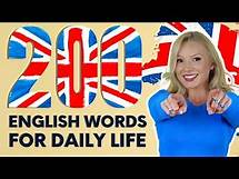 Video thumbnail for 200 English Words for Everyday Life | English Vocabulary Masterclass