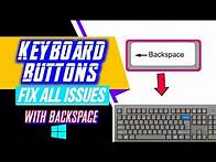 Video thumbnail for Fix Backspace Button not work Perfectly | Keyboard not work perfect & all issues fix | All Settings