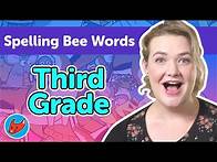 Video thumbnail for Tricky Words #20 | Scripps Spelling Bee Study Words | Grade 3 | Made by Red Cat Reading