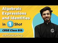 Video thumbnail for Algebraic Expression and Identities | Maths - Class 8th | Umang | Physics Wallah