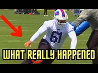 Video thumbnail for Gabel Steveson FIRST LOOK At Buffalo Bills OTAs Minicamp - He's A MONSTER