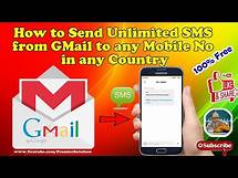 Video thumbnail for How to send unlimited SMS from Gmail to any Mobile Number in any country 100% Free | Email to SMS