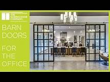 Video thumbnail for Glass Sliding Barn Doors (The Sliding Door Company)