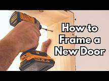 Video thumbnail for How to Frame a New, Internal Door