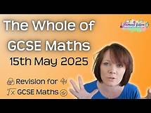 Video thumbnail for The Whole of GCSE Maths | Higher & Foundation Exam Revision | Edexcel AQA OCR | Tutor lead revision