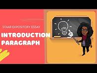 Video thumbnail for Writing an Expository Essay: Introduction (STAAR Edition)