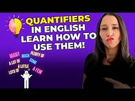 Video thumbnail for Grammar in Use - How to Use Quantifiers in English