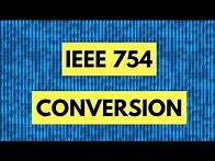 Video thumbnail for Easy IEEE 754 Floating Point Conversion (Single Precision)
