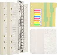Video thumbnail for Wonderpool 320 Pages Ruled/Lined Paper Refill A6 Inserts Binder Loose Leaf Paper, Dividers, Pocket, Neon Page Marker, Bookmark, Stencils for Refillable 6 Ring Binder Journal Notebook Diary Planner(A6)