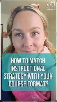 Video thumbnail for How to match instructional strategy with your course format?