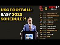 Video thumbnail for USC Football 2025 Schedule Reaction 🤔