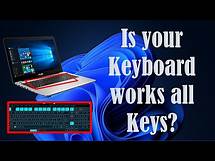 Video thumbnail for How to Test/Check Keyboard Which Keys Not Work, Online Test Keyboard Online macOS & Windows.