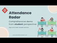 Video thumbnail for Tracking student attendance with Attendance Radar: Student Demo