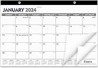 Video thumbnail for Guass Desk Calendar 2023-2024: Monthly Pages 17 x 11-1/2 Inches Runs from Jan. 2023 through Jun. 2024 - 18 Monthly Desktop Calendar with Julian Dates for Home, School and Office