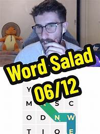 Video thumbnail for Engaging Word Salad Challenge for Gamers
