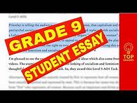 Video thumbnail for 7 Grade 9 Essay Skills ft An Inspector Calls