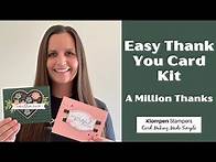 Video thumbnail for Thank You Card Kit | Make 9 Easy Thank You Cards