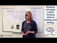 Video thumbnail for Standard 3: Critical Reading & Writing // OAS for ELA