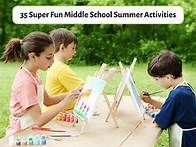 Video thumbnail for 35 Middle School Summer Activities: Crafts, Games, And Outdoor Plays - Teaching Expertise