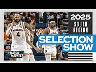 Video thumbnail for NCAA tournament bracket revealed | South Region