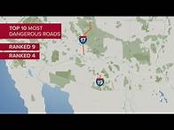 Video thumbnail for Two Arizona highways rank among the 'most dangerous' in the U.S.