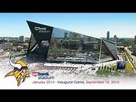 Video thumbnail for Official Minnesota Vikings U.S. Bank Stadium Construction Time-Lapse