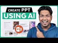 Video thumbnail for The Best AI Tool for Creating Stunning Presentations 🤯 | Make PPT in just 2 minutes