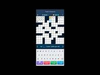 Video thumbnail for Daily Themed Crossword - Gameplay