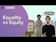 Video thumbnail for Equality Vs Equity | Class 6 - Civics | Learn With BYJU'S