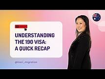 Video thumbnail for Understanding the 190 Visa: A Quick Recap