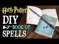 Video thumbnail for DIY Harry Potter Spellbook - Pocket Book of Spells