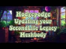 Video thumbnail for Updating your SecondLife Meshbody & Attachments