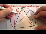 Video thumbnail for Circle Theorems - Corbettmaths