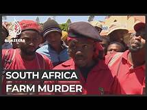 Video thumbnail for Tensions as suspects in S Africa farm murder case appear in court