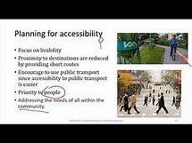 Video thumbnail for Accessibility & Mobility- Transportation Planning Module-2-part-2