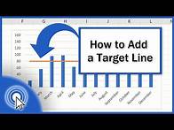 Video thumbnail for How to Add a Target Line in an Excel Graph