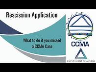 Video thumbnail for You missed a CCMA case - What now? | RESCISSION APPLICATION | A step-by-step to do it yourself | SA
