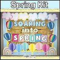 Video thumbnail for SPRING Bulletin Board | Spring Classroom | Bulletin Board Kit | Classroom Door Decor | March Bulletin Board | March Classroom - Etsy