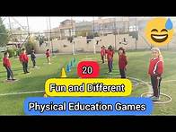 Video thumbnail for 20 Fun physical education games | PE GAMES | physed games